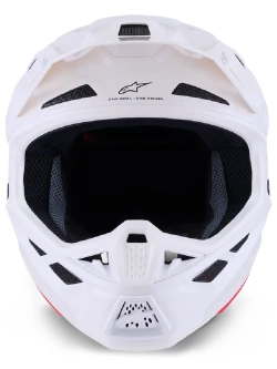Kask enduro Alpinestars SM7 biały połysk