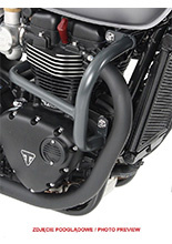 Gmole silnika Hepco&Becker Triumph Bonneville T 100/Black [17-25] chromowane