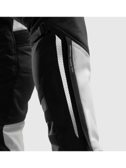 Spodnie motocyklowe damskie tekstylne Rebelhorn Hardy 3.0 czarno-szare