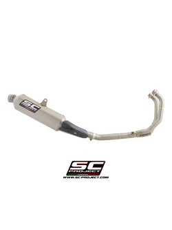 Kolektor 2-1 SC-Project Titanium / Carbon - Yamaha Tenere' 700 [19-20]