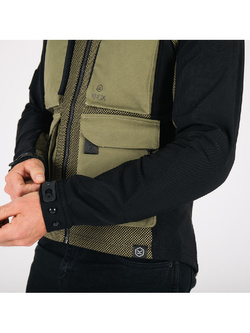 Koszula z ochraniaczami Knox Tor DUO czarno-zielona