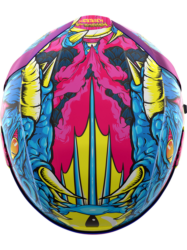 Kask integralny Icon Airform MIPS Kryola Kreep niebieski