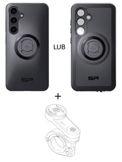Zestaw na motocykl: etui na telefon Samsung Galaxy S24 + mocowanie SP Connect