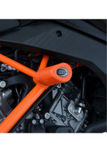 Crash pady Aero R&G czarne do KTM 125 Duke (11-23), 200 Duke (12-22), 390 Duke (13-23)
