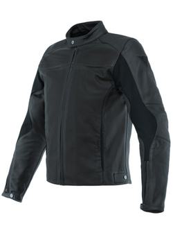 Kurtka motocyklowa skórzana Dainese Razon 2 Perforowana czarna