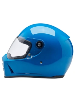 Kask integralny Biltwell Lane Splitter Solid niebieski