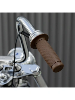 Manetki motocyklowe Biltwell Renegade TPV do kierownic o średnicy 25.4 [mm] brązowe