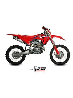 Tłumik motocyklowy Slip-On Line (Oval) MIVV do Honda CRF 250 R (22-) titanium