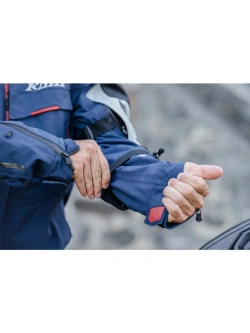 Kurtka motocyklowa tekstylna Klim Kodiak niebiesko-czerwona