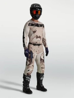 Bluza cross Alpinestars MX Racer Lone brązowo-czarna