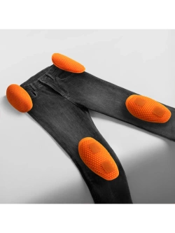 Jeansy motocyklowe damskie Rebelhorn Classic Mono czarne