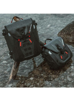 Sakwy wodoodporne SysBag WP M/M SW-MOTECH + stelaże SLC Kawasaki Z 650 (16-)/ S (25-), Ninja 650 (17-) [pojemność: 2 x 17-23L]