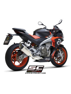 Pełny układ wydechowy SC-Project SC1-R Aprilia Tuono 660 (21-) tytan