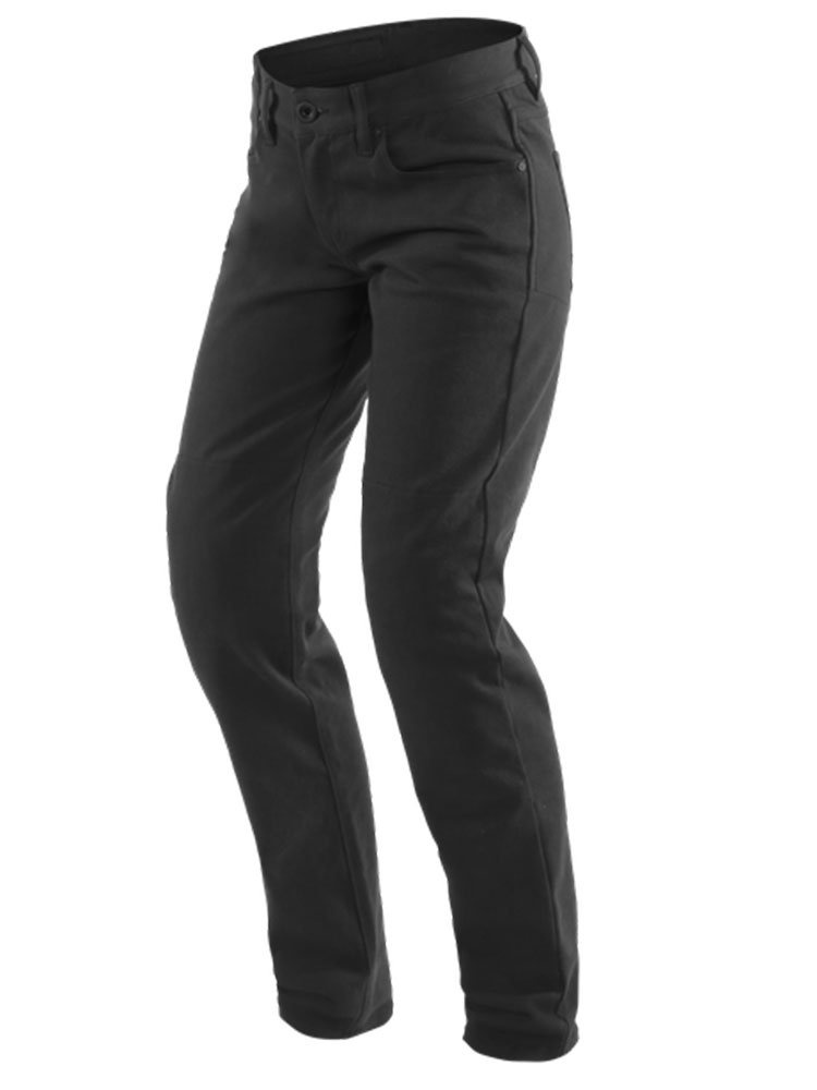 Spodnie motocyklowe tekstylne damskie Dainese Casual Slim Lady Tex czarne