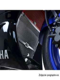 Osłona kolektorów wydechowych R&G Racing Yamaha YZF-R25 (19-20)/ YZF-R3 (19-24) tytanowa
