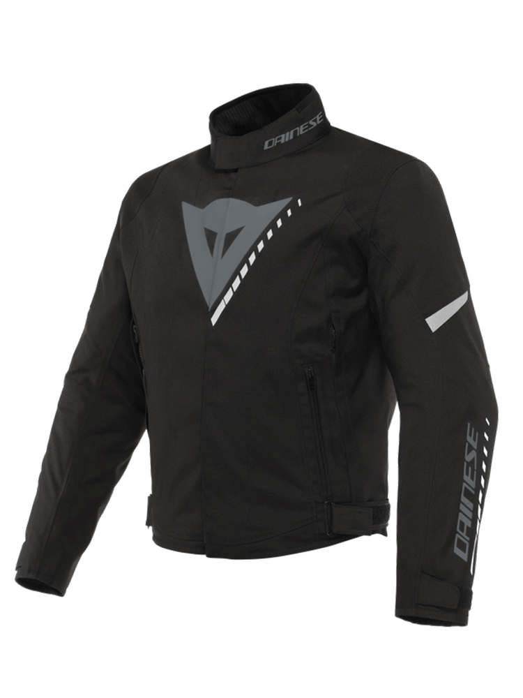 Kurtka motocyklowa tekstylna Dainese Veloce D-Dry czarno-szaro-biała