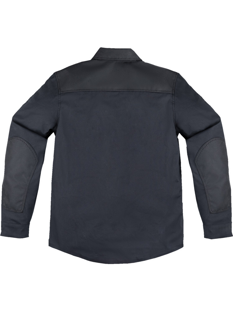 Kurtka motocyklowa tekstylna Icon Upstate Canvas National czarna