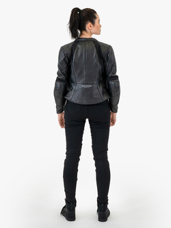 Jeansy motocyklowe damskie Shima Flexx czarne
