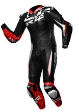Kombinezon motocyklowy jednoczęściowy 4SR Racing Ultra Light Pista AR czarno-biało-czerwony