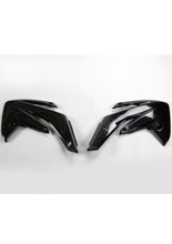 Osłony chłodnicy UFO do Hondy CRF 150R (07-) czarne
