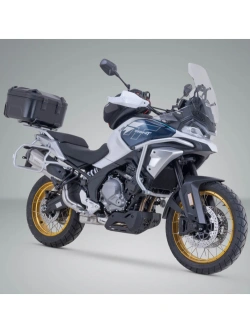 Zestaw: kufer centralny DUSC L + stelaż Adventure-rack SW-Motech CF Moto 700 MT (24-)/ 800 MT (21-25) [poj.: 41l]