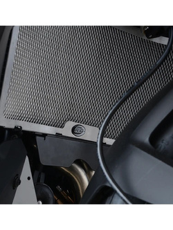 Osłona chłodnicy R&G aluminiowa do Yamahy YZF-R1/R1M (15-)/ MT-10 (16-) czarna