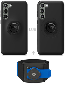 Zestaw do biegania: etui na telefon Samsung Galaxy S23+ + opaska sportowa Quad Lock