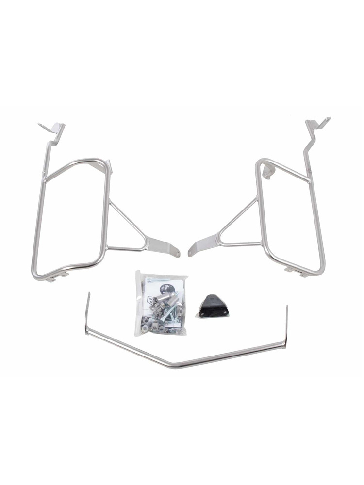 Stelaż boczny do kufrów Cutout Xplorer 40/37 Hepco&Becker do BMW F 800 GS (08-18) stal nierdzewna