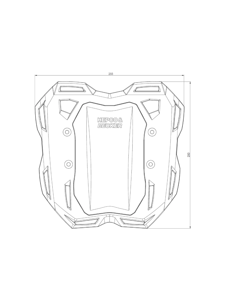 Stelaż Smartrack Hepco&Becker Honda CB 125 F (26-)