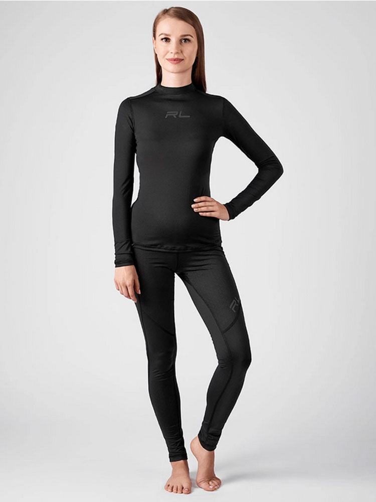 Koszulka termoaktywna damska z długim rękawem Redline Venus 2.0 Outlast czarna