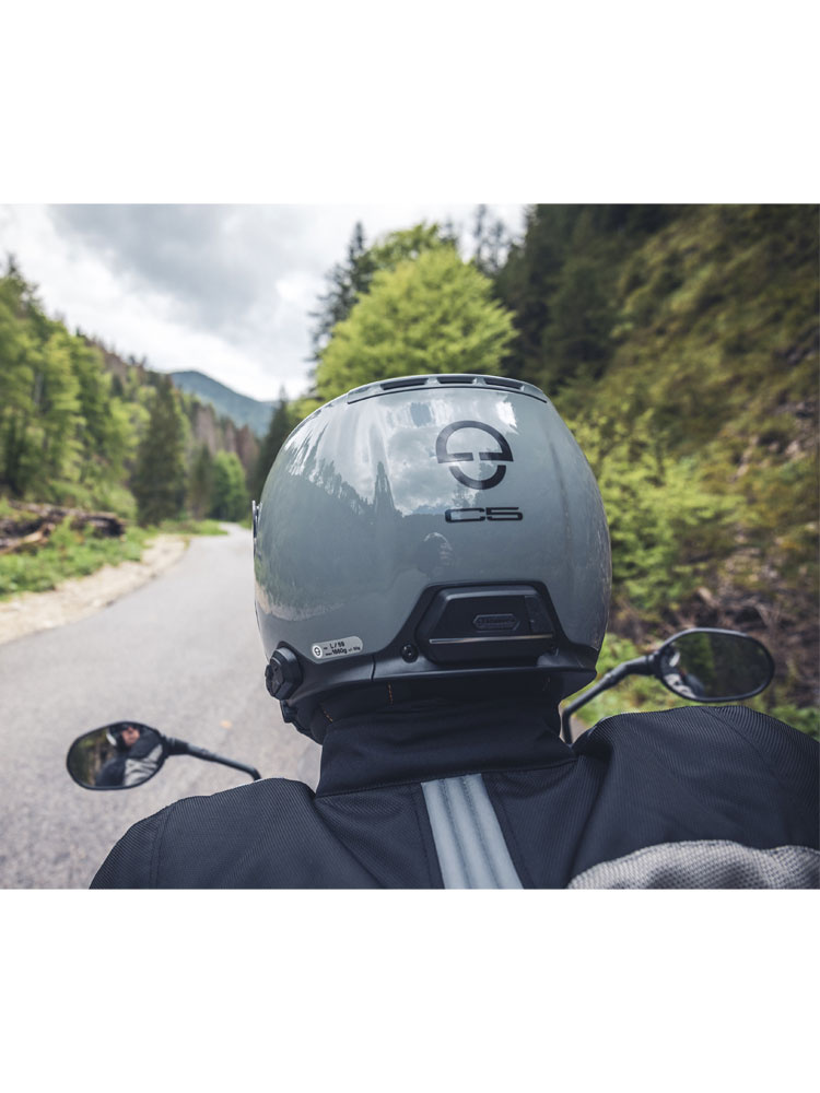 Kask szczękowy Schuberth C5 Concrete szary