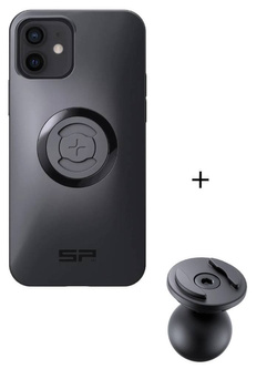 Zestaw: etui na telefon iPhone 12/12 Pro + uchwyt kulowy Pro SPC+ SP Connect