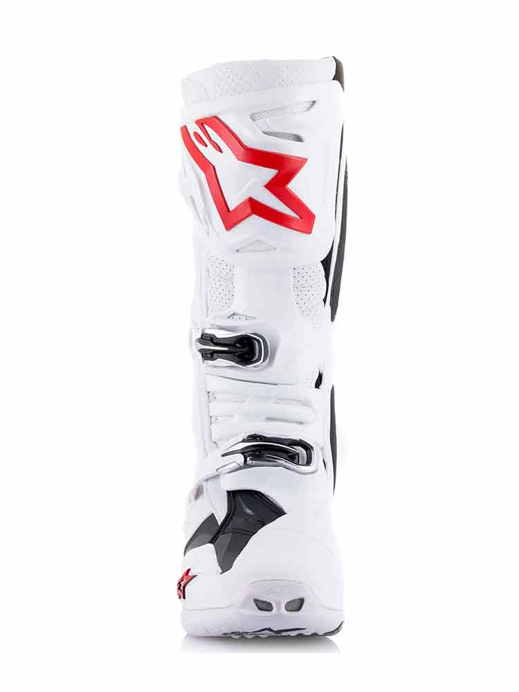 Buty enduro Alpinestars MX Tech 10 Supervented biało-czerwone