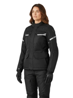Kurtka motocyklowa damska tekstylna REV’IT! Outback 4 H2O czarna