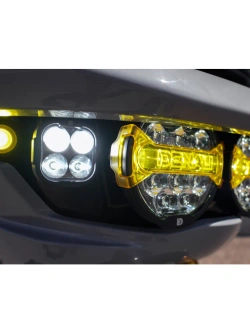 Kompletny zestaw reflektorów Denali Full Deck z oświetleniem Harley Davidson Road Glide (24-)