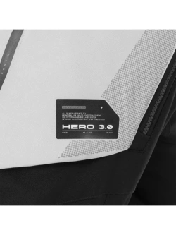 Spodnie motocyklowe tekstylne Shima Hero 3.0 szaro-czarne