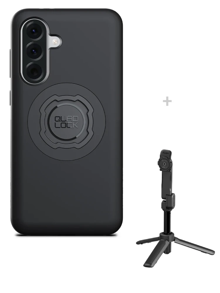 Zestaw: etui MAG na telefon Samsung Galaxy A36 (magnetyczne) + statyw/ selfie stick Quad Lock