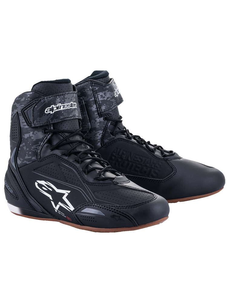 Buty motocyklowe Alpinestars Faster-3 szaro-czarne
