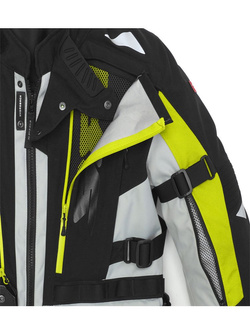 Kurtka motocyklowa tekstylna Spidi Allroad czarna-fluo