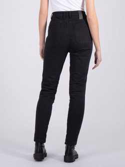 Jeansy motocyklowe damskie Knox Scarlett Skinny Fit czarne