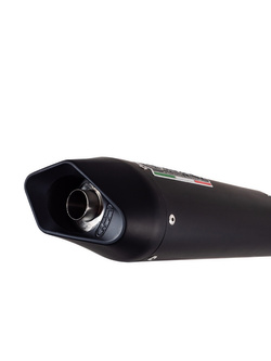 Tłumik G.P.R Furore Nero [High Level Slip-On, Black Aluminium] - Honda CBF 600 / N [04-06]