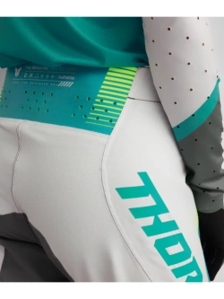 Spodnie cross damskie Thor Sportmode Velocity szaro-niebieskie