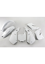 Komplet plastików UFO do Hondy CR 125/250 (97-99) biały