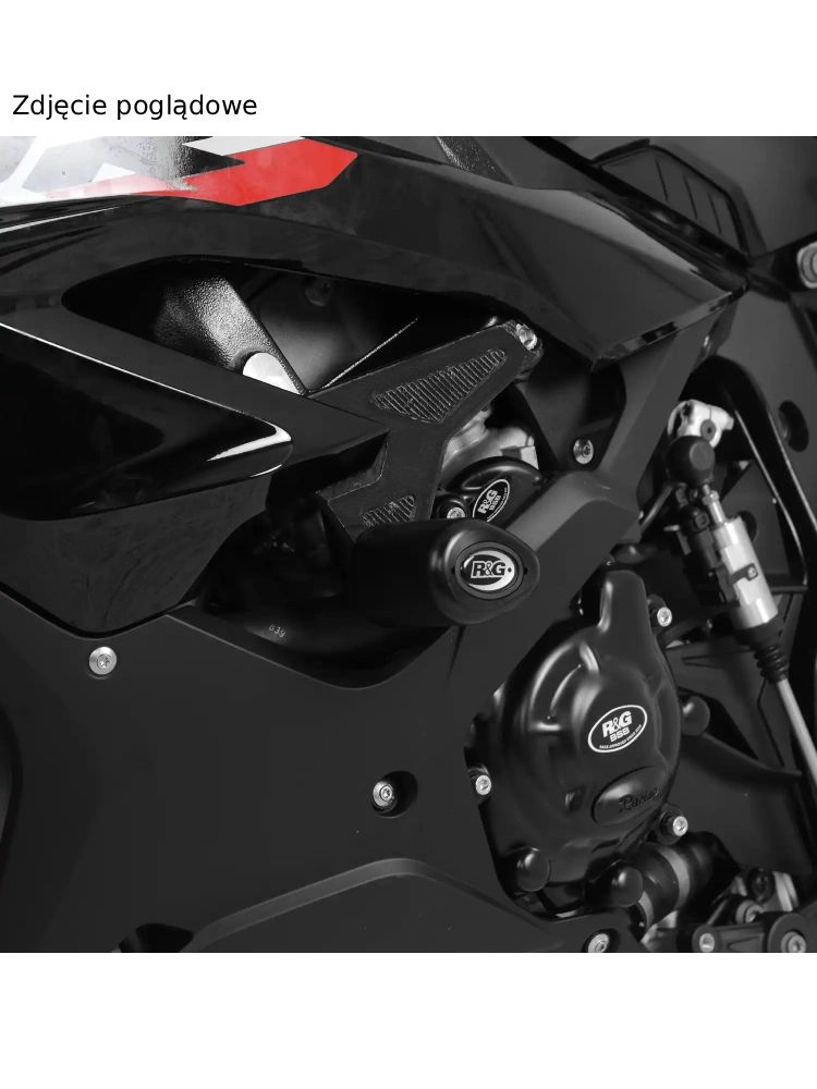 Crash pady R&G Aero BMW S 1000 RR/ M 1000 R (23-) (Symmetrical Kit) białe