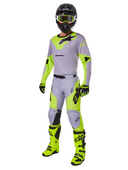 Spodnie cross Alpinestars MX Racer Veil szaro-żółty