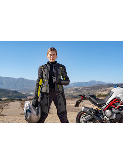 Kurtka motocyklowa damska tekstylna Shima Hero 2.0 fluo