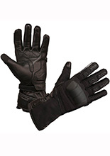 Rękawice motocyklowe Modeka Black Ridge czarne