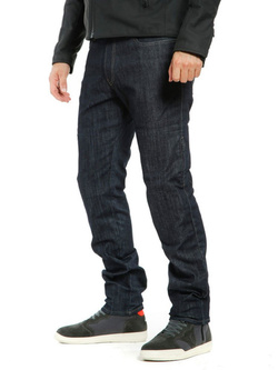 Jeansy motocyklowe Dainese Denim Regular Tex niebieskie