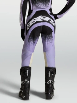 Spodnie cross damskie Alpinestars MX Stella Techstar Swan czarno-fioletowe