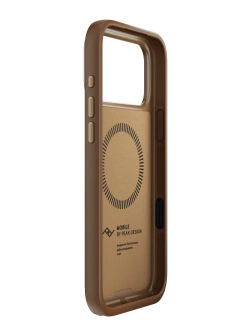 Etui Peak Design Mobile Everyday Clarino Case iPhone 17 Pro Max brązowe